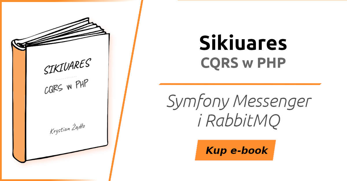 SIKIUARES - CQRS w PHP okładka